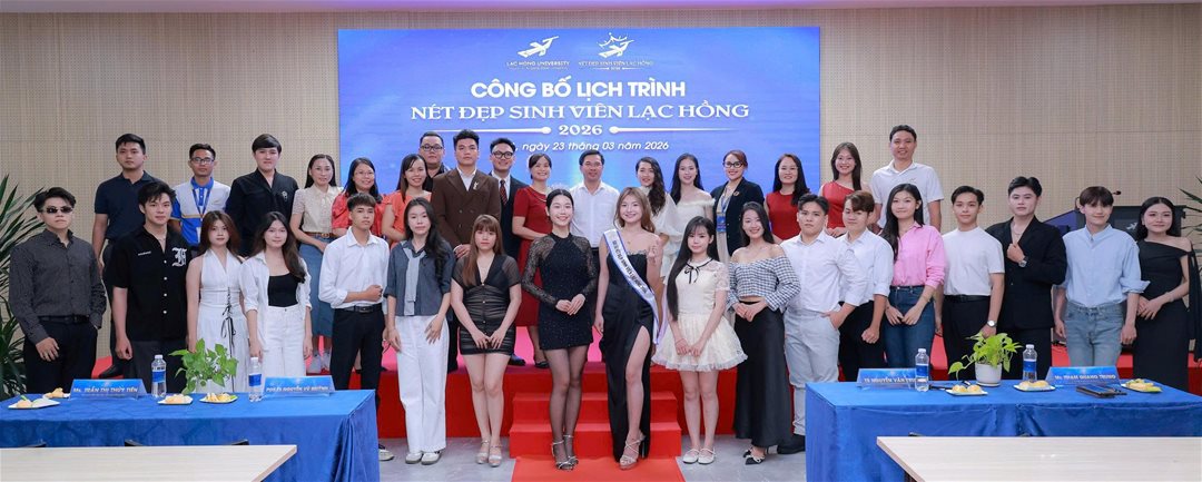 LHU Công bố lịch trình Cuộc thi Nét đẹp Sinh viên 2026, hướng đến kỷ niệm 30 năm thành lập Trường